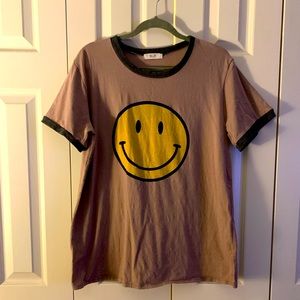 Smiley Face Graphic Tee